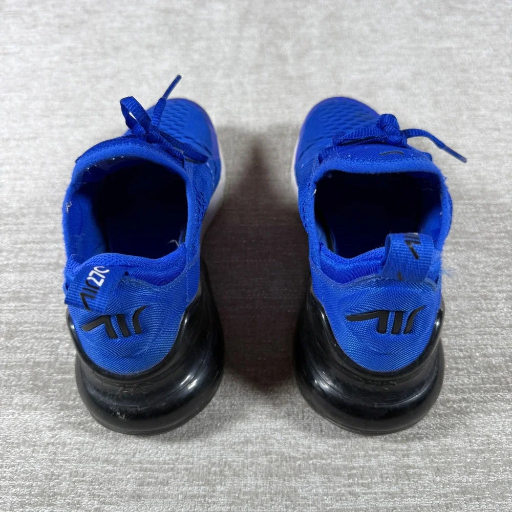 Nike Air Max 270 Sneakers Youth 5Y Blue Racer Black White 943345-415